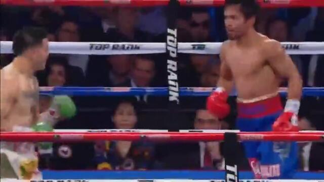 MANNY PACQUIAO_ Highlights of fight with Brandon Rios in Macau