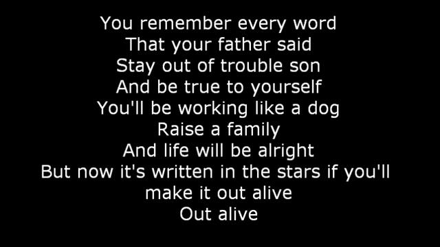 Scorpions - The good Die Young - текст