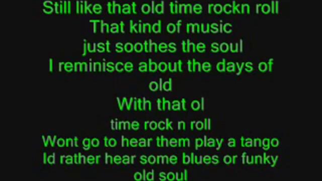 Bob Seger - Old time Rock'n Roll [with lyrics]
