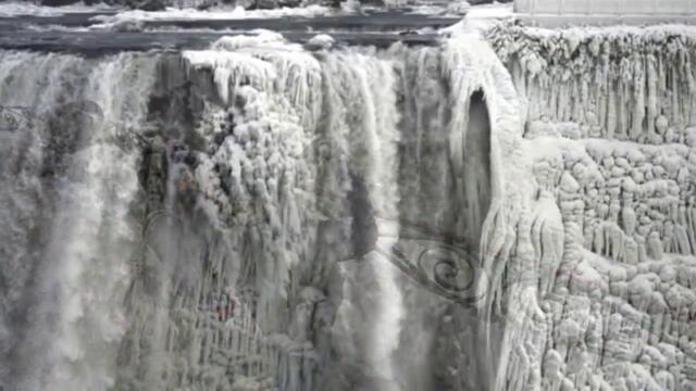 НОВИНИТЕ НА BBC - Замръзналият Ниагара