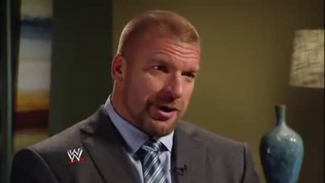 Triple H коментира Cm Punk ,the Ultimate Warrior , Wwe Network и Batista ( Michael Cole ) vs of