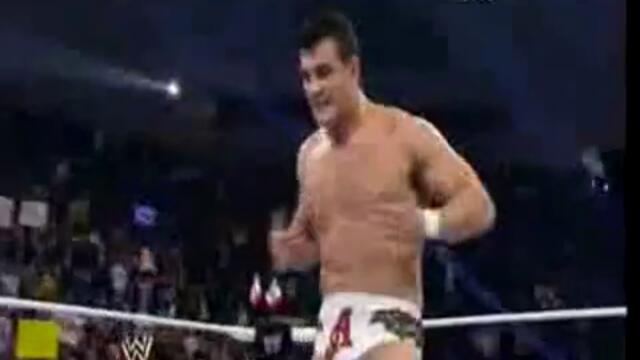 Alberto Del Rio се запознава с Бомбата на Батиста - Wwe Raw 20114 vs