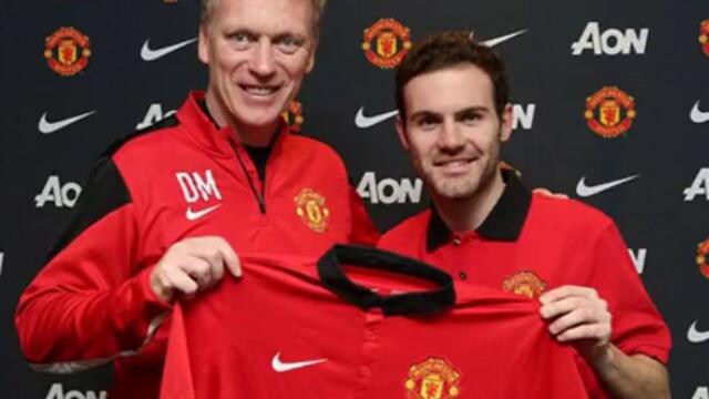 "Манчестър Юнайтед" подписа с Хуан Мата