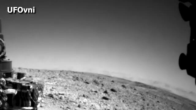 Марсоходът на Наса засне Нло на Червената планета