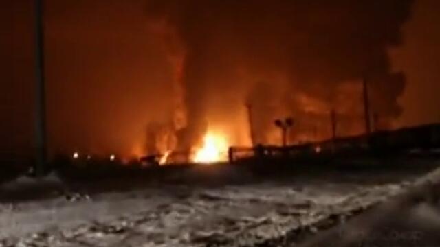 Влак с газов кондензат дерайлира в Русия, няма пострадали хора