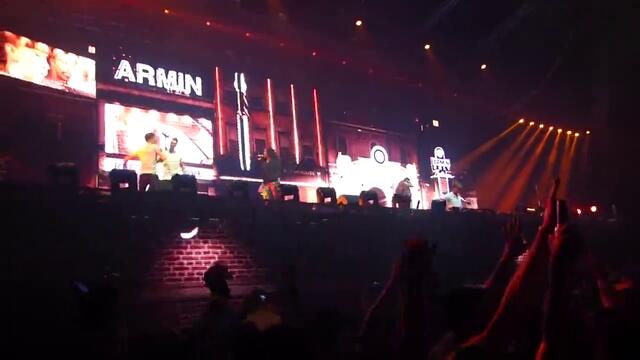 Armin van Buuren feat. Lauren Evans - ALONE - Live in Sofia, Bulgaria, 07.02.2014 (Концерт на Армин Ван Бюрен в София, България)
