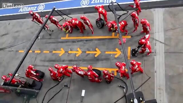 Ferrari F1 Pit Stop Perfection