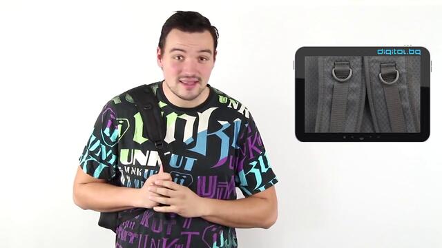 [бг] Раница със слушалки за таблети Revopad - Revo Back Pack [full Hd]