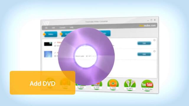 Free Video Converter - Convert Video to AVI, MP4, WMV, 3GP, DVD