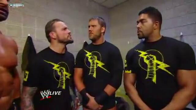 WWE Raw 7/2/2011 : The New Nexus Backstage