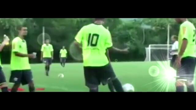 Ronaldinho на тренировка