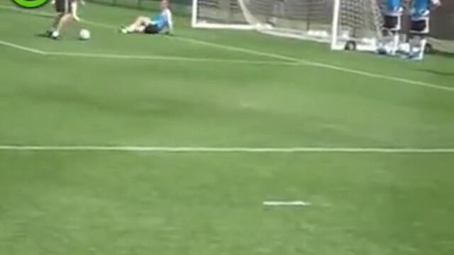 Зидан се гаври с вратар