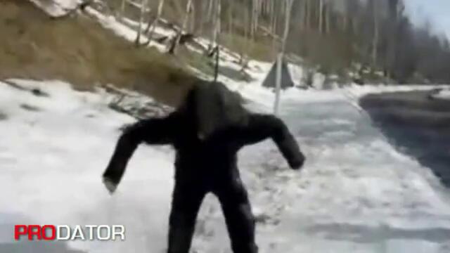 Пиян руснак прави предно салто (смях)