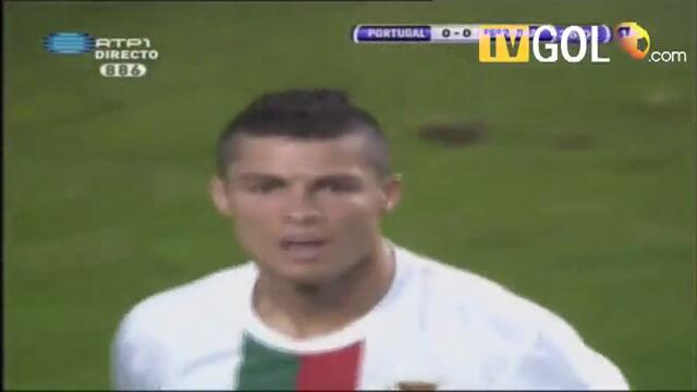 Нани прецаква страхотен гол на КристиянЈ4(4/�/t,4