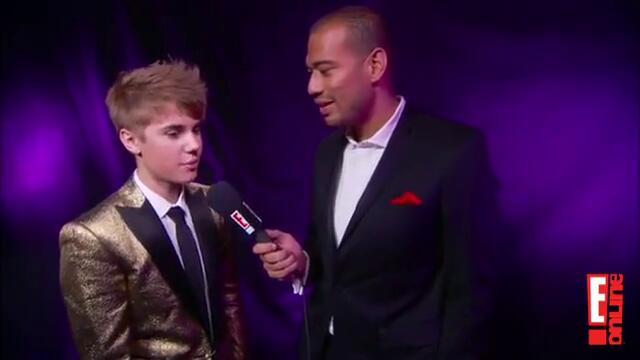 Интервю на Justin Bieber на наградите Billboard 2011