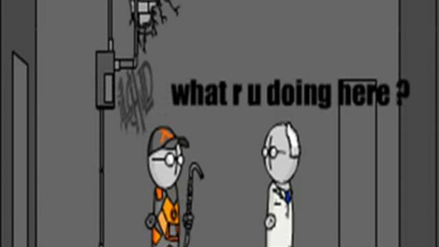 Half - Life Parody By Flamingskull (flash)