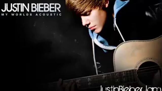 Justin Bieber - One Time My World Acoustic !!!