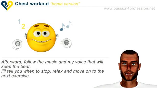 12 минутна тренировка за Гърди Level 1