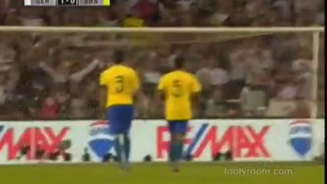 Germany 3-2 Brazil All Goals Highlights HD 10/08/2011 Friendly