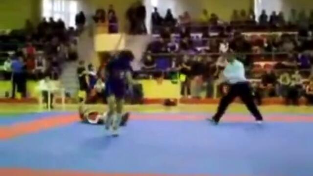 Нокаут със завъртане