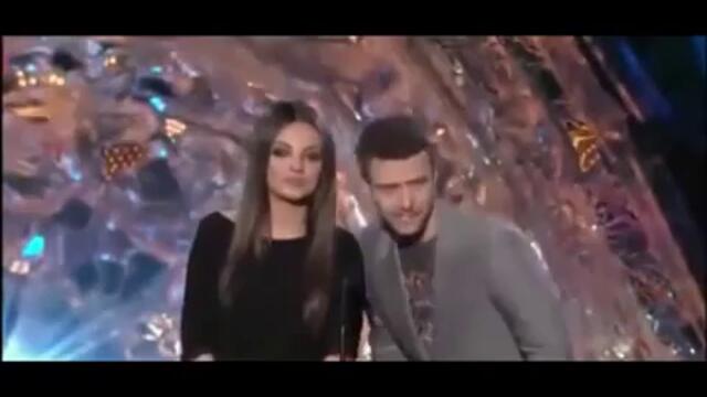 Мацка хваща Justin Timberlake за оная му работа