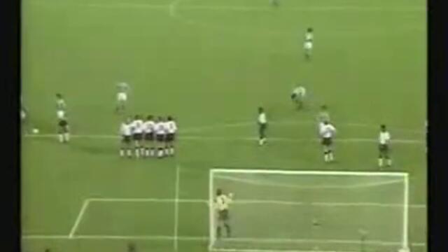 Най - великия рикошет в Историята на Футбола Германия - Англия 1/2 финал СП 1990