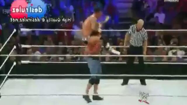 WE Money In The Bank 2011 - CM Punk vs John Cena WWE Championship - Part 2/3