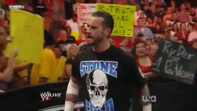 CM Punk vs John Cena Summer Slam 2011