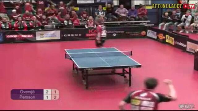 Класически удар при тенис на маса