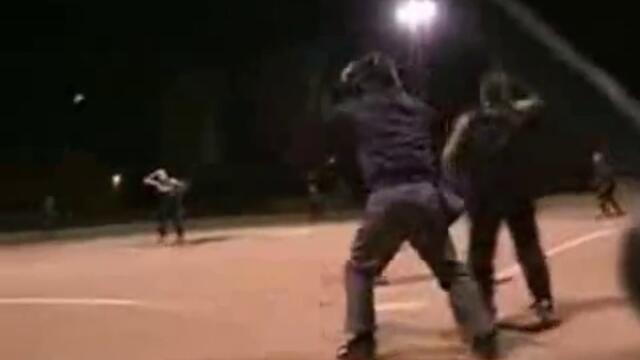 Адски удар в челото