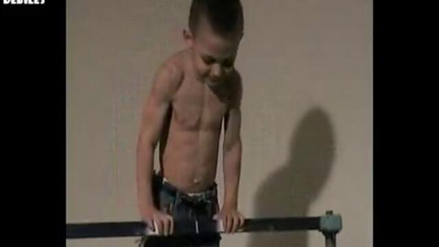 6-годишно дете-феномен,с уникално тяло