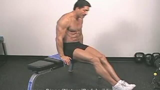 Бодибилдинг упражнения - Екстензия за коремните мускули
