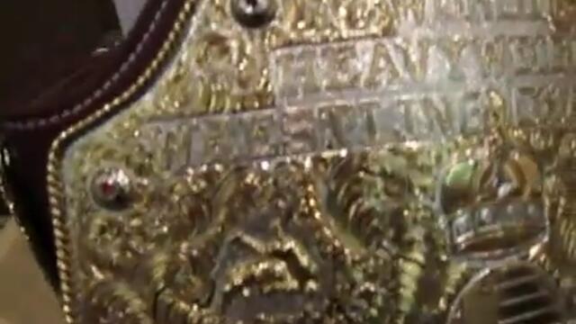 REAL Dave Millican Cast Big Gold Wrestling Belt WWE WCW