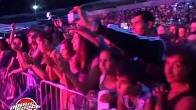 Атмосферата на концерта от лятното турне на Фен ТВ в Перник