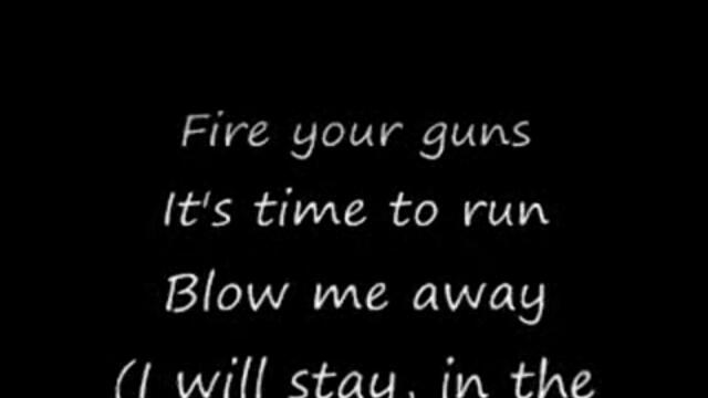 Breaking Benjamin - Blow Me Away + Lyrics
