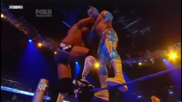 WWE - Син Кара и Даниел Браян невероятни умения !