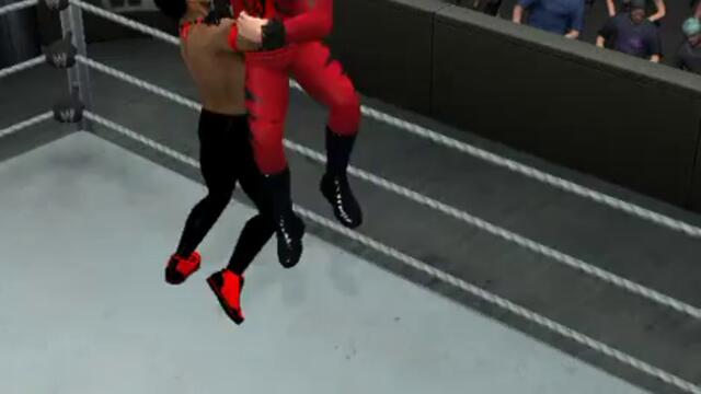 WWE SmackDown vs. RAW 2011 Beating On Kane