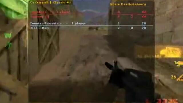 Counter Strike 1.6 Dust 2 Red BulL 1on1