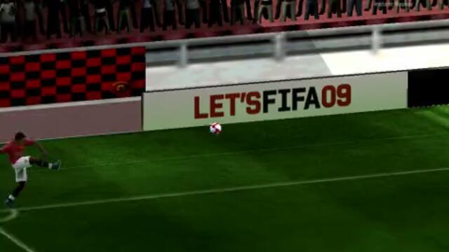 FIFA09 Гол на Роналдо