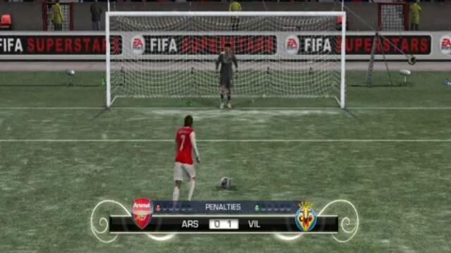 FIFA 11 Дузпи : Арсенал : Виляреал