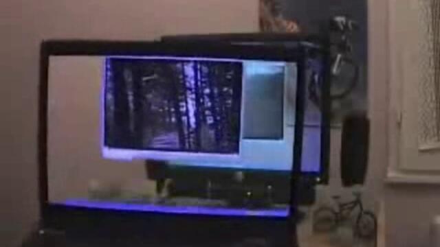 Невероятно! Прозрачен компютър