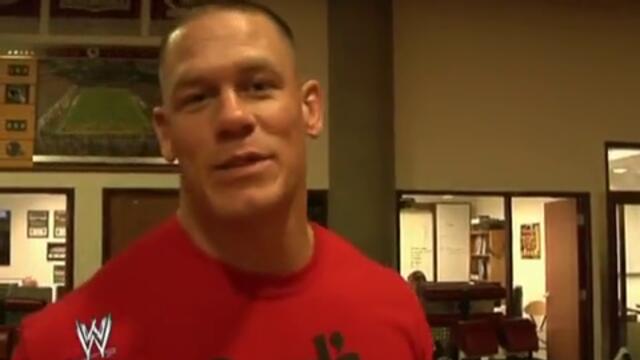 WrestleMania_ John Cena trains for his match at