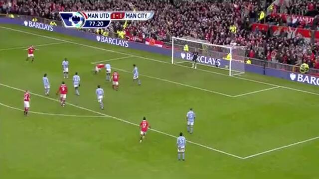 Страхотен гол на Wayne Rooney със задна ножица
