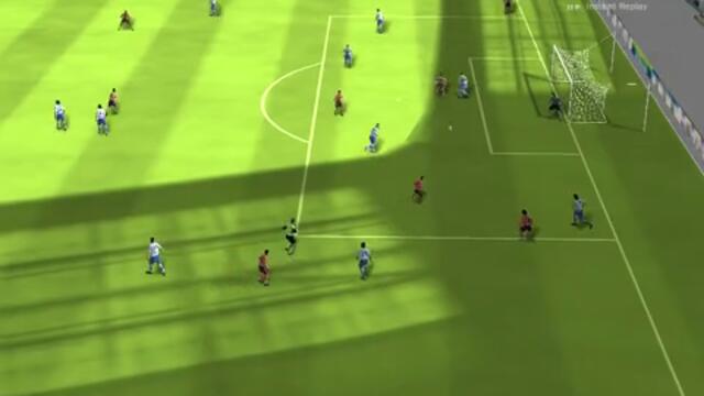 Fifa 10 - Изключителен гол на Andres Iniesta
