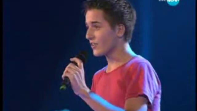 Богомил за пореден път показва таланта си - X Factor България 27.09.2011 г.