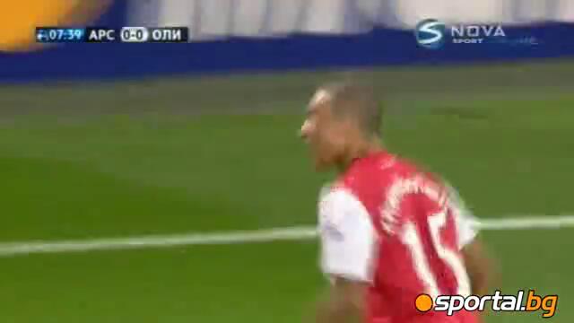 Арсенал - Олимпиакос 2:1 28.09.2011г.