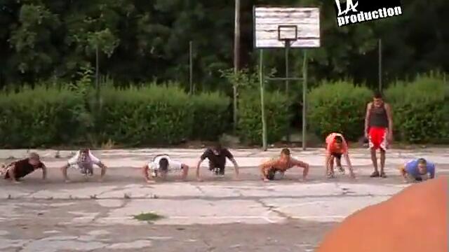 Уличен Фитнес - Пазарджик , Събиране 17.07.11