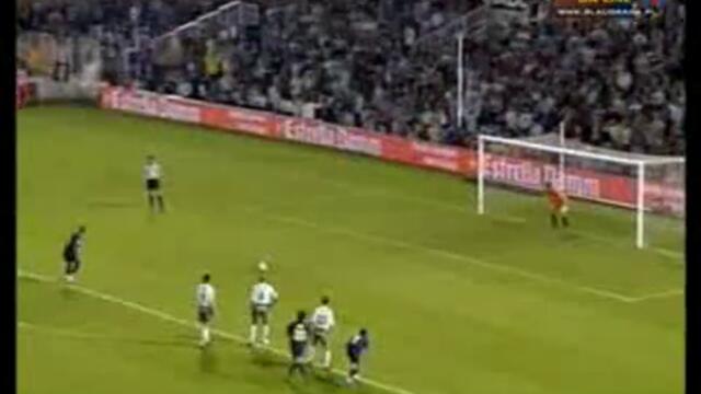 Гол от дузпа на Самуел Ето`о