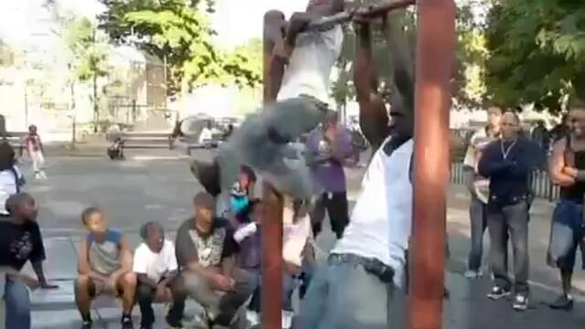 Уличен Фитнес - Street Fitnes Големи Маняци!