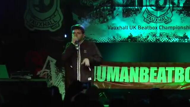 Reeps One vs Hobbit - Final Battle - 2010 Vauxhall UK Beatbox Championships Grand Final -